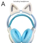 Headphones Accessories Cat Ear For Earphone Gaming Headsets Attachment Stereo Headset Decoration Lightweight Silicone Pendant - Image 9