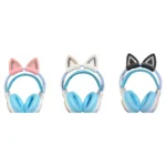 Headphones Accessories Cat Ear For Earphone Gaming Headsets Attachment Stereo Headset Decoration Lightweight Silicone Pendant - Image 5