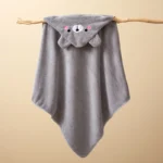 Toddler Bathrobe Infant Bath Towel Boy Girl Blankets Swaddle With Hood Cartoon Coral Fleece Towel Blanket Newborn Kids Bedding - Image 18