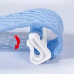 Baby Bath Net Mat Children  Newborn Adjustable Bathtub Pillow Seat Cushion Cross-shaped Anti-slip Bathtub Shower Cradle Bed Seat - Image 5