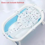 Baby Bath Net Mat Children  Newborn Adjustable Bathtub Pillow Seat Cushion Cross-shaped Anti-slip Bathtub Shower Cradle Bed Seat - Image 7
