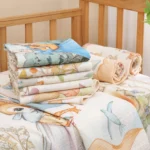 Newborn baby bath towel pure cotton gauze bath towel Class A soft children's blanket absorbent newborn baby blanket - Image 5