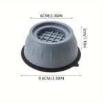 وداعاً للضوضاء المزعجة واهتزاز الغسالة! نقدم لك في Glintora Shop الحل الأمثل لحماية أرضية منزلك وضمان هدوء تام أثناء الغسيل. - Image 3