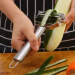 مقشرة Glintora المزدوجة للفواكه والخضروات / Kitchen Vegetable Peeler Stainless Steel - Image 2