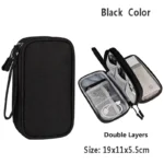 حقيبة Glintora المنظمة للكابلات والشواحن / Data Cable Storage Bag Waterproof - Image 11