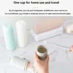 حافظة Glintora للسفر (فرشاة ومعجون الأسنان) / Portable Toothpaste Toothbrush Protect Holder Case - Image 6