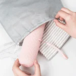 حافظة Glintora للسفر (فرشاة ومعجون الأسنان) / Portable Toothpaste Toothbrush Protect Holder Case - Image 3