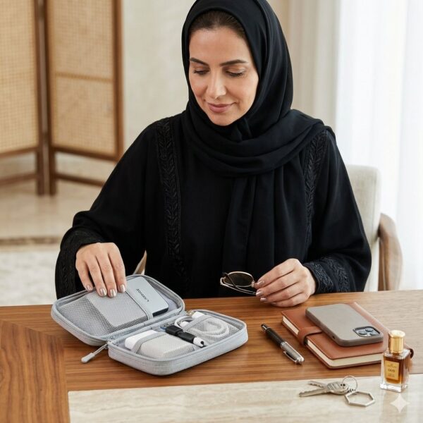 حقيبة Glintora المنظمة للكابلات والشواحن / Data Cable Storage Bag Waterproof