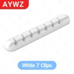 منظم أسلاك Glintora اللاصق (كليبسات) / Cable Holder Clips Cord Management Wire - Image 10