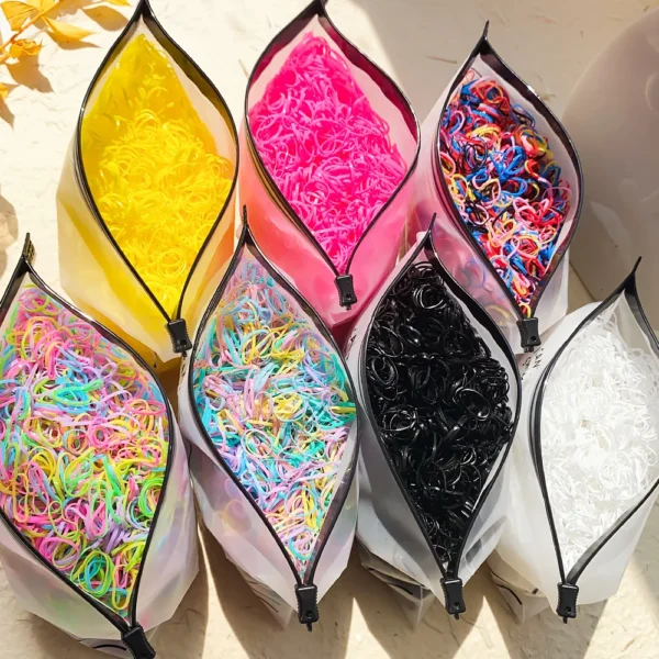 ربطات جلينتورا الملونة للشعر (عبوات اقتصادية)