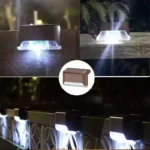مصابيح Glintora الشمسية للدرج والممرات / Solar LED Lights Outdoor Garden - Image 9