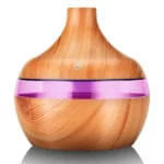 موزع عطور Glintora الخشبي (بالموجات فوق الصوتية) / Humidifier Electric Aroma Air Diffuser - Image 7