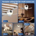 مروحة جلينتورا السقفية اللاسلكية (إصدار 2026 الجديد) - Image 6