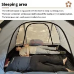 خيمة جلينتورا الشتوية الاحترافية (ضد الحريق والمطر) - Image 5