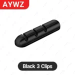 منظم أسلاك Glintora اللاصق (كليبسات) / Cable Holder Clips Cord Management Wire - Image 9