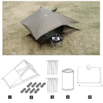 خيمة جلينتورا الشبكية (للمغامر الفردي) - Image 8