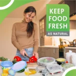 أغطية جلينتورا السيلكون المرنة (طقم 6 قطع) - Image 2