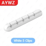 منظم أسلاك Glintora اللاصق (كليبسات) / Cable Holder Clips Cord Management Wire - Image 11