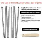 خيمة جلينتورا العائلية الفاخرة (فتحة مدخنة) - Image 7