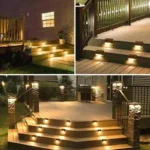 مصابيح Glintora الشمسية للدرج والممرات / Solar LED Lights Outdoor Garden - Image 4