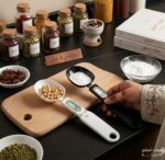 ملعقة Glintora الرقمية للوزن (دقة احترافية) / Mini Spoon Scale Digital Kitchen Scale